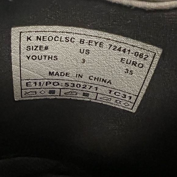 Bogs | Gray & Multicolor Neo-classic B-eye Waterproof Girls Boots Sz 3 Youth - Picture 6 of 6